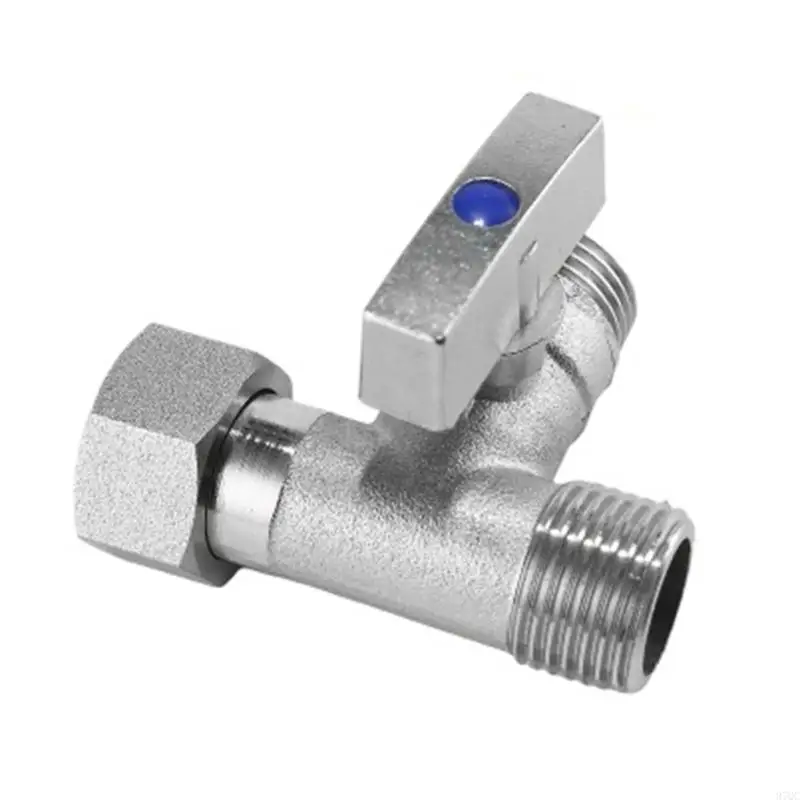 97QC T Connector Valves Adapter easy installs Stop Valves Simple Installs for Handheld Bidet Sprayer & Toilet Water Supply