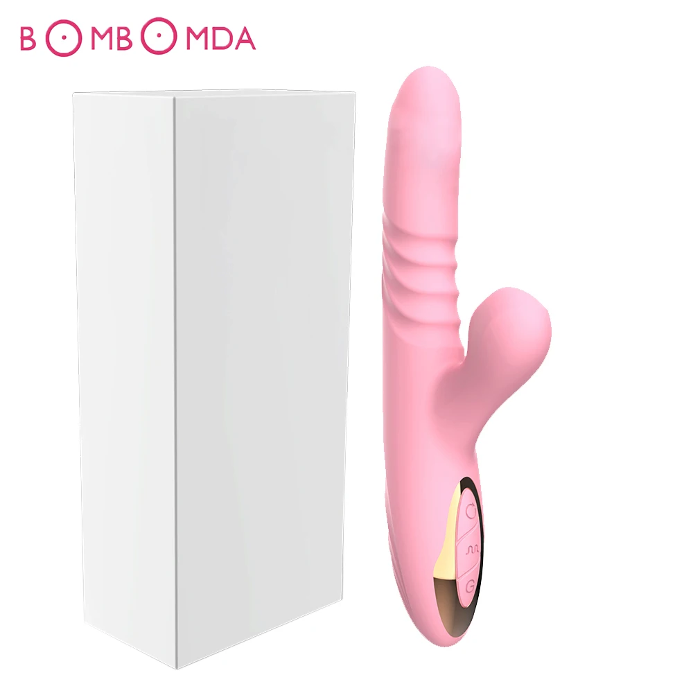 Vibrator For Women Licking sucking Clitoris Stimulator G-Spot Massager Stretching Swinging Dildo Female_voghion.com
