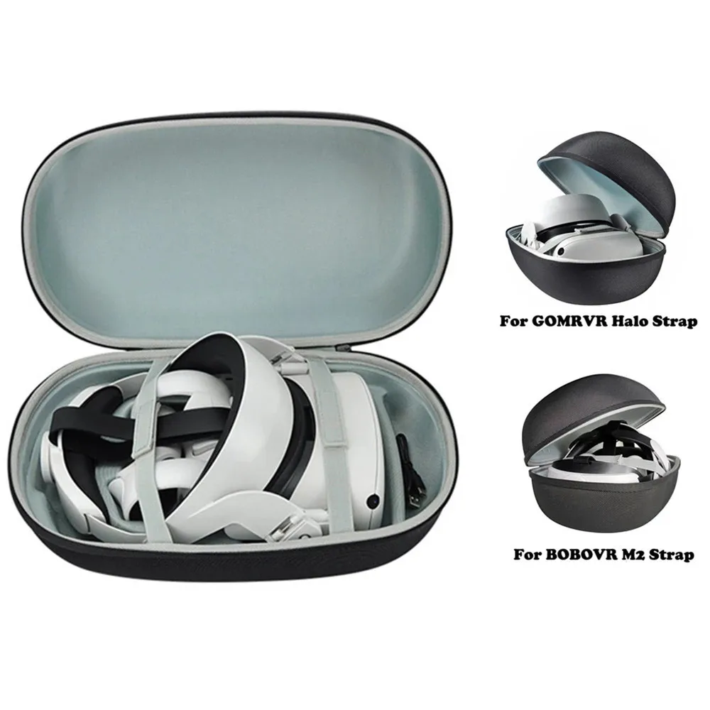 For Oculus Quest 2 Strap Improvements Hard Eva Carrying Travel Bag Vr