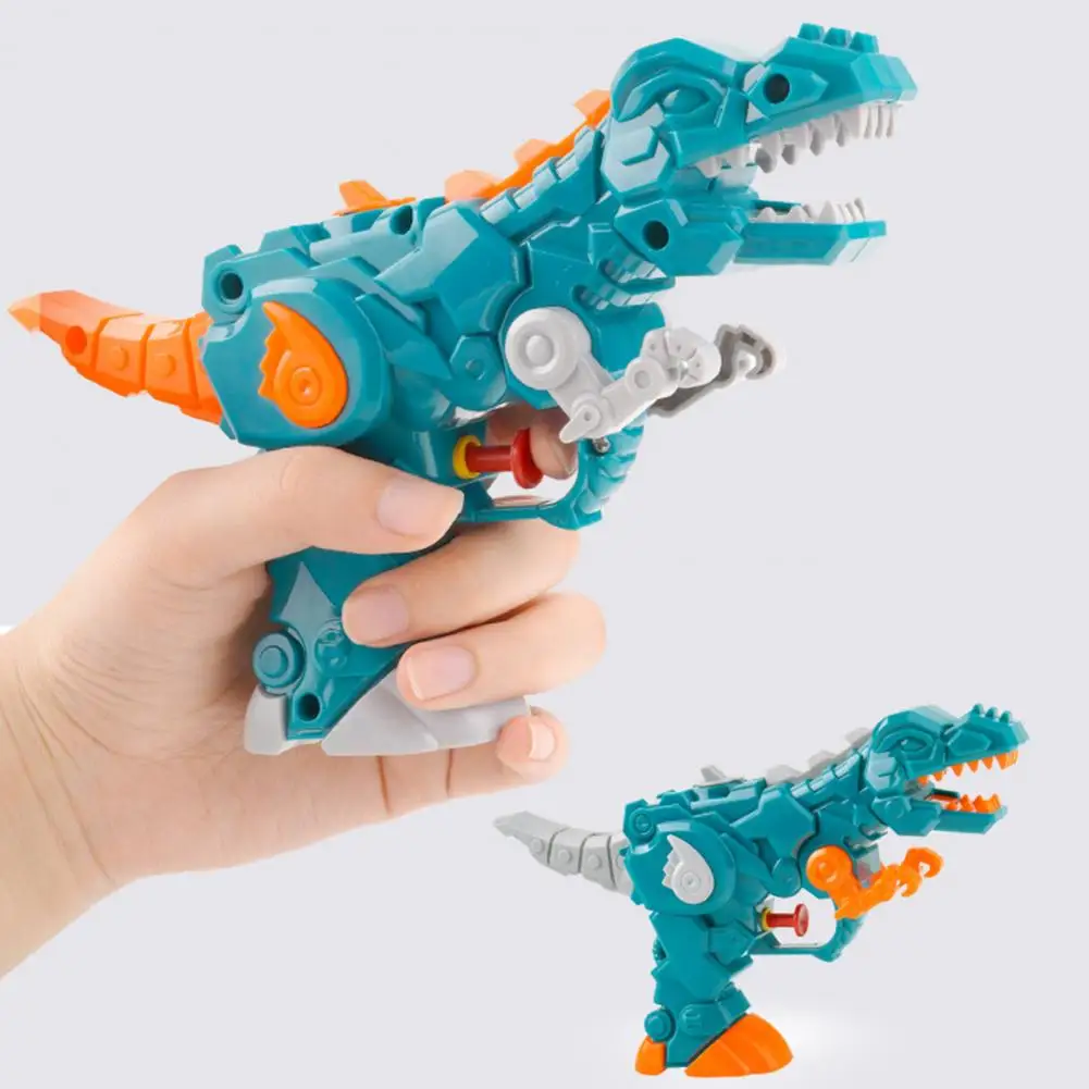 

Interactive Reusable Deformation Dinosaur Squirt Shooter Lightweight Water Shooter Mini Outdoor Toy