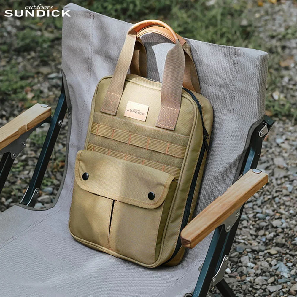 Camping Cookware Storage Bag for Knife Fork Spoon Camping Travel Cookware Organizer Bag for Outdoor Barbecue Cooking