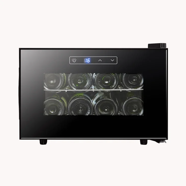 8 Bottle MIni Cooler Wine Cabinet Commercial 220V Wine Chiller Fridge For Hotel