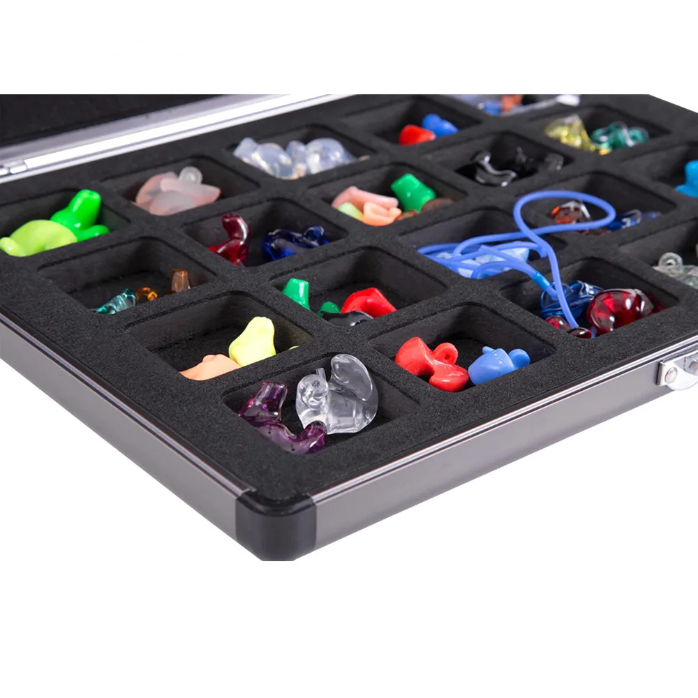 Presentation Display Case Box for Hearing Aids In-ear Monitors IEM Earphones Demonstration 5