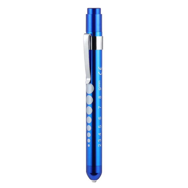 rechargeable torch Portable Function Medical First Aid LED Pen Light Work Inspection Flashlight with Pupil Measurements for Doctor Nurse Diagnosis powerful led torch Flashlights