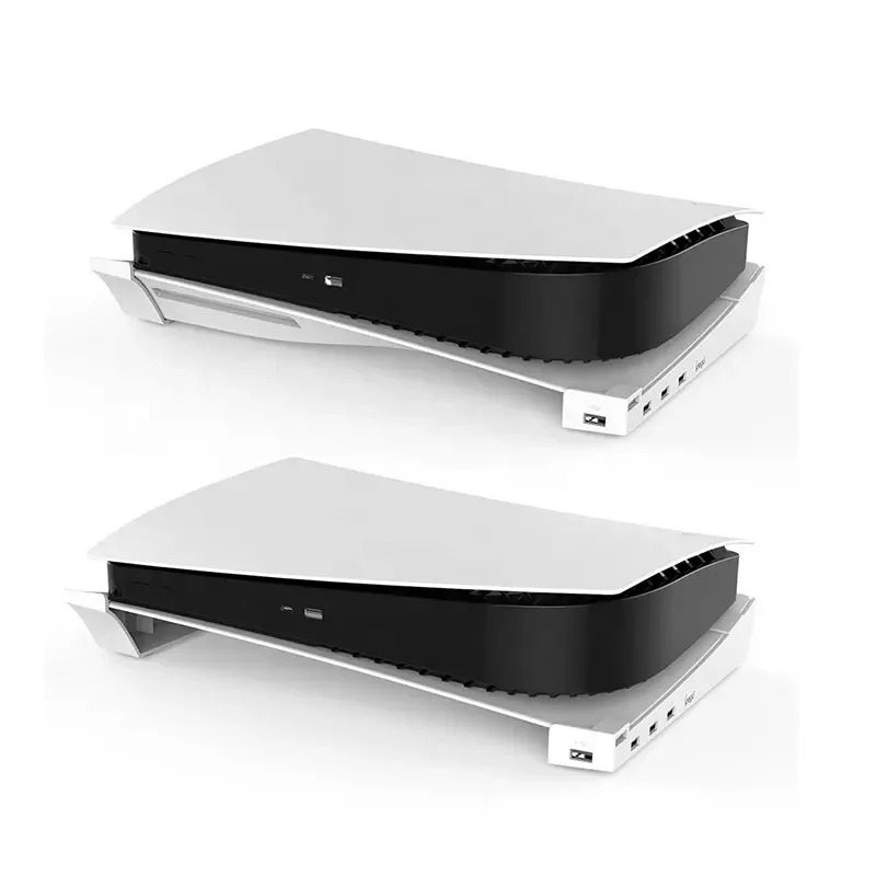 

PG-P5032 For PS5 Console Horizontal Storage Rack Stand Holder With 4 USB Ports