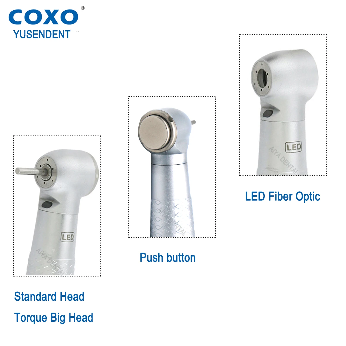 COXO Dental Fiber Optic LED Turbine Licht Für Sirona Kupplung