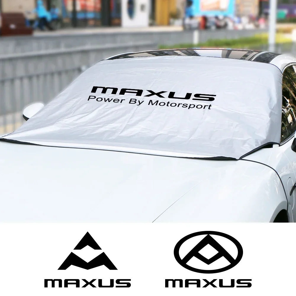 자동차 앞 유리 햇빛가리개 커버, Maxus T60 D60 D90 2022 D20 T70 T90 G10 G20 G50 G90 V80 V90 Euniq 5 6, 자동차 보호대 액세서리