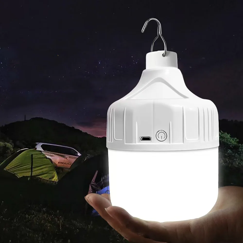 USB Rechargeable LED Camping Light – Portable Multifunction Tent & Emergency Lamp 1