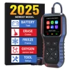 Car Diagnostic Tool With Read Codes Erase Codes Data Stream Color screen display 12 languages O2 Sensor Test K1 DTC Lookup 1