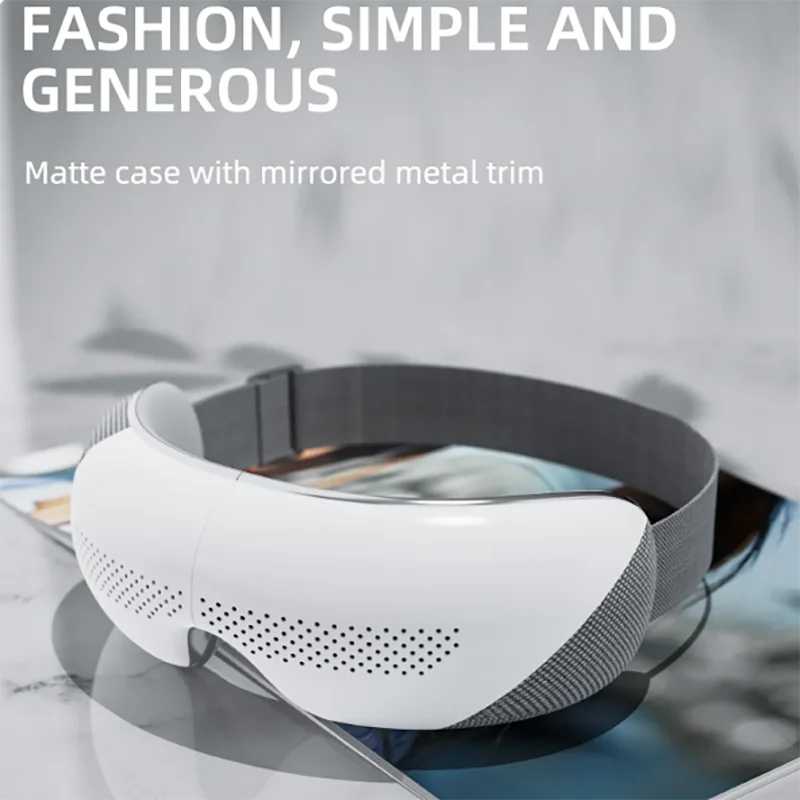 New Bluetooth Eye Massager Music Smart Heating Migraine Airbag Compression Eye Mask To Relax Eye Strain And Improve Sleep Beauty