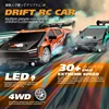 Rc Drift Car 1/24 Cross-Border 2.4G Remote Control High-Speed Electric Vehicle Ae86 4Wd Led Racing Toys for Boys Kdis Gift 3