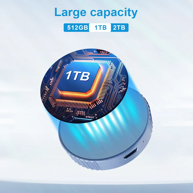 OSCOO SSD MD008 M.2 2242 PCIe3.0 10Gbps External Magnetic SSD Type