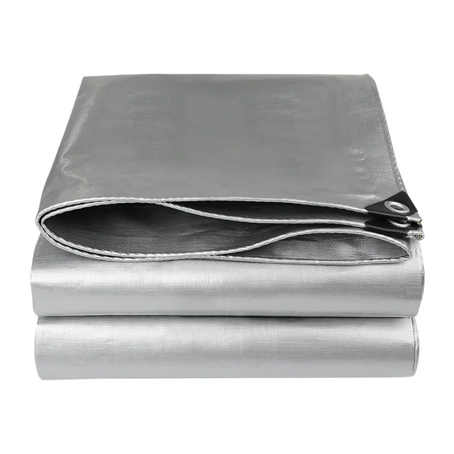 0,32 Mm -Es Pe Pulpaulin Esőálló Kendő Kültéri Kerti Növényi Fészer Hajó Autó Teherautó -Canopys Vízálló Árnyékoló Vitorla Pet Dog Ház Burkolata