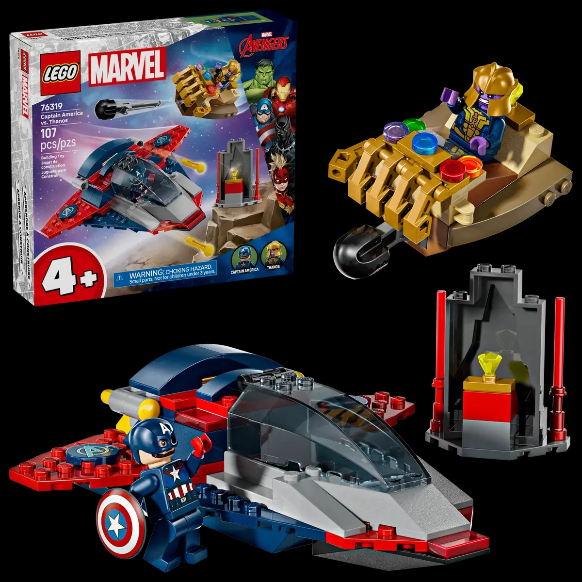 Captain America Thor Lego Avengers Infinity War Presale August