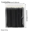 HOT 50Pcs Disposable Eyeliner Make Up Brush Eye Shadow Eyeliner Wand Cosmetic Brush Eyelash Extension Women Beauty Makeup Tool 4