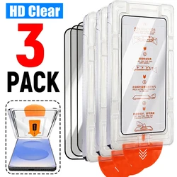 Premium Privacy & HD Clear Screen Protector - Easy Install 9H Tempered Glass Film Kit - Samsung S26Ultra (3PACK - HD Clear)