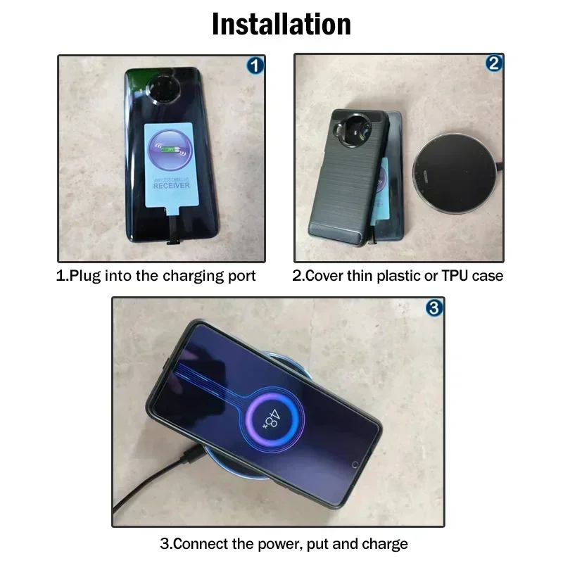 Wireless Charging Set for Samsung Galaxy A52 A72 A42 A32 A22 A12