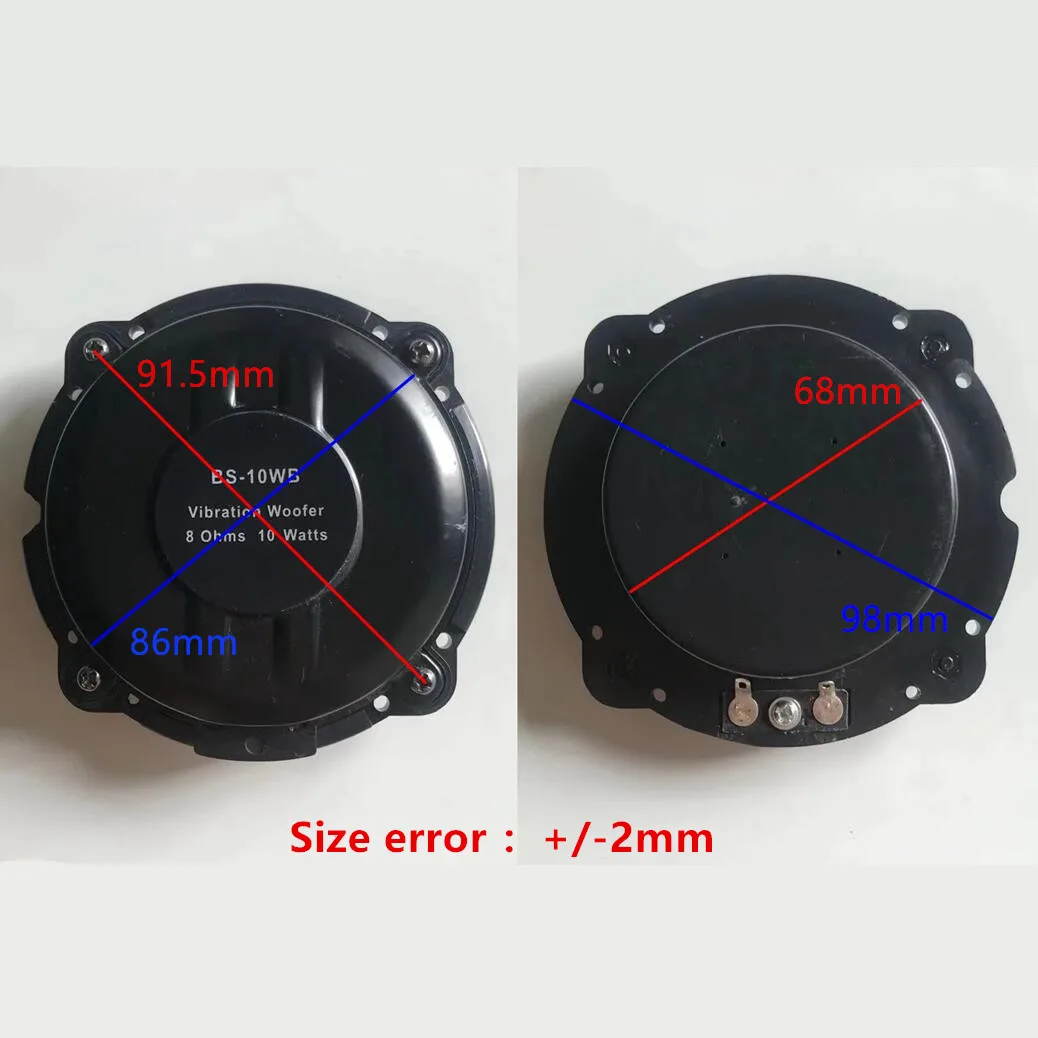small tactile transducer mini bass shaker bass vibration speaker for home theater