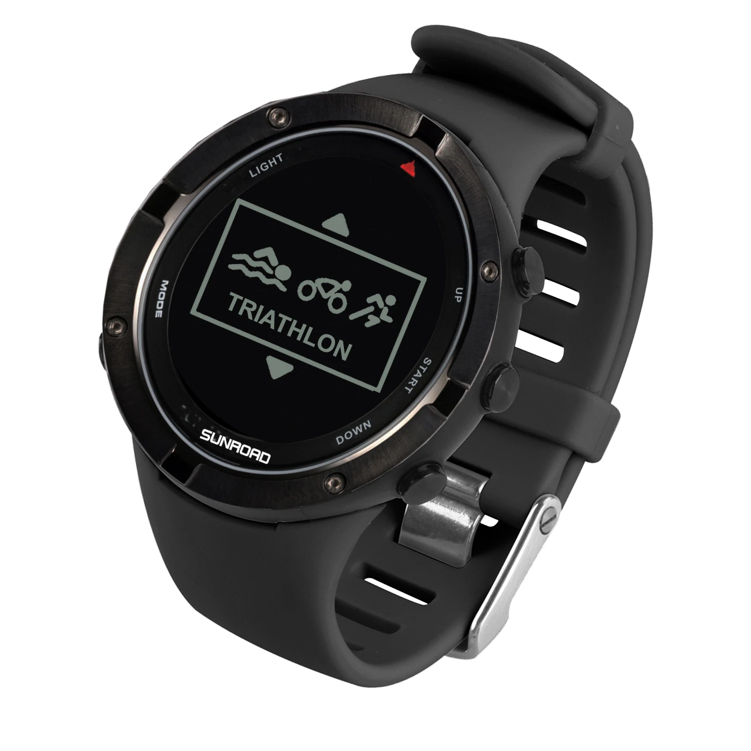 Sunroad GPS Sports Smart Watch with Altimeter Compass