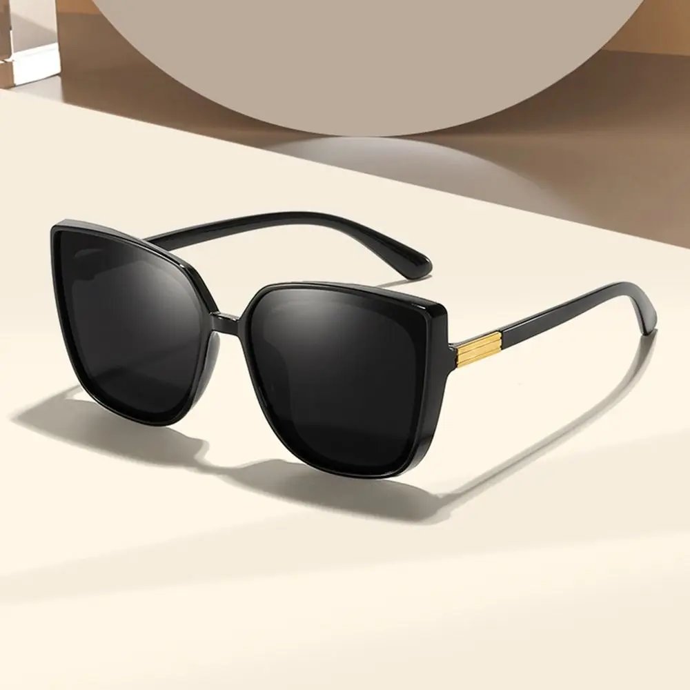 Retro Cat Eye Sunglasses - Black main image 0