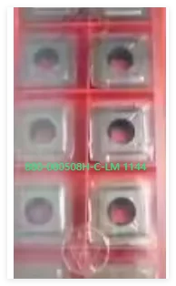 카바이드 인서트 1144, 880-080508H-C-LM, 10 개