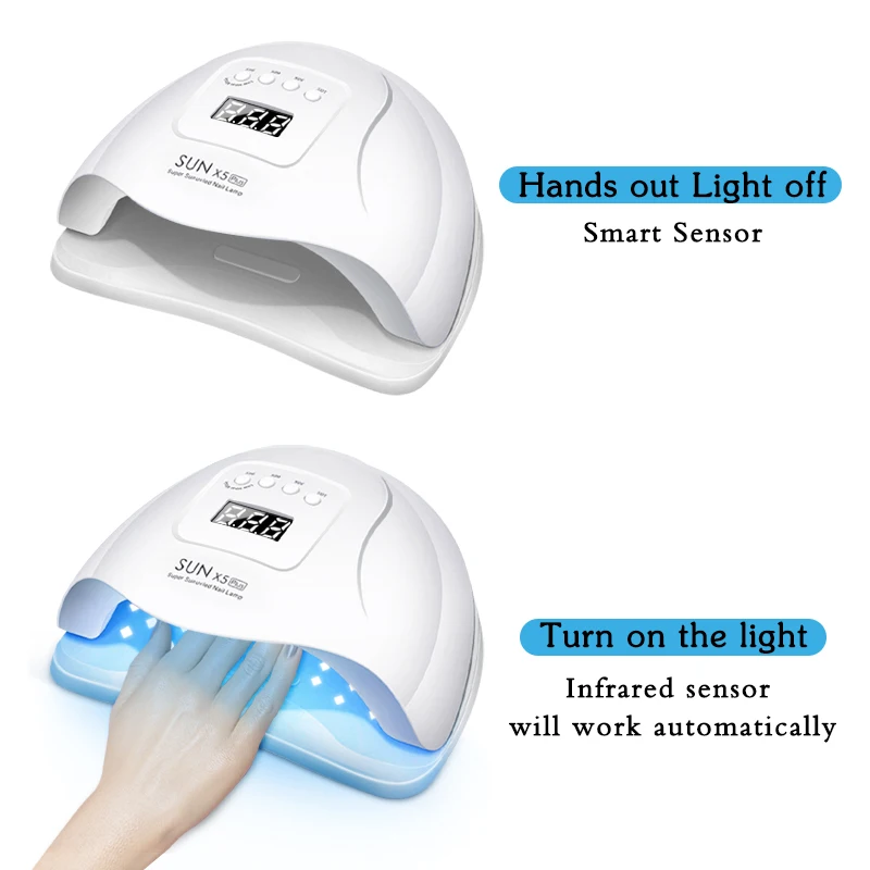 Nail Drying Lamp For Nails UV Light Gel Polish Manicure Cabin Led Lamps Nails Dryer Machine Professional Equipment 4