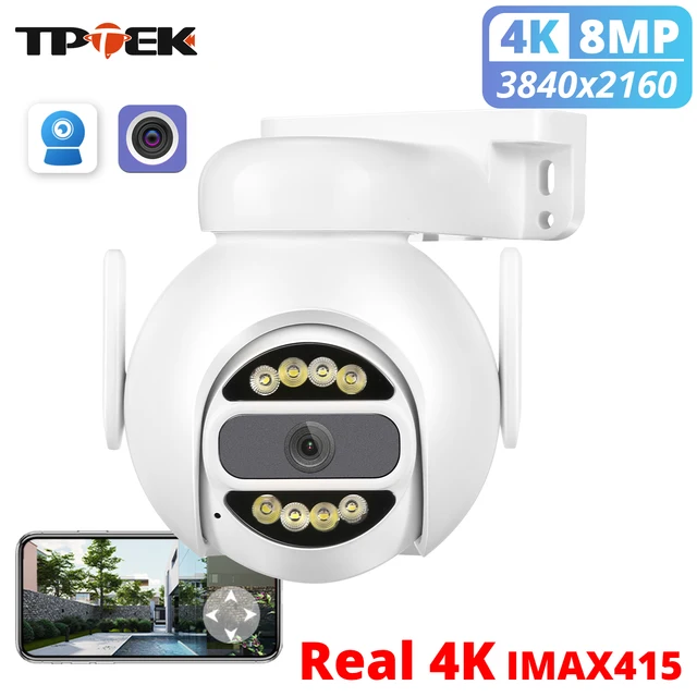 8MP 4K IP Camera WiFi PTZ Security Surveillance Camera 5MP Wi-Fi 4X Digital Zoom Color Night Vision 4MP CamHi CamHipro IP Camara 1