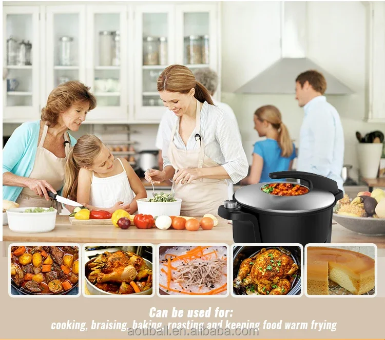 Household Fully Automatic Soup Electric Slow Cooker Automatic Slow Cooker