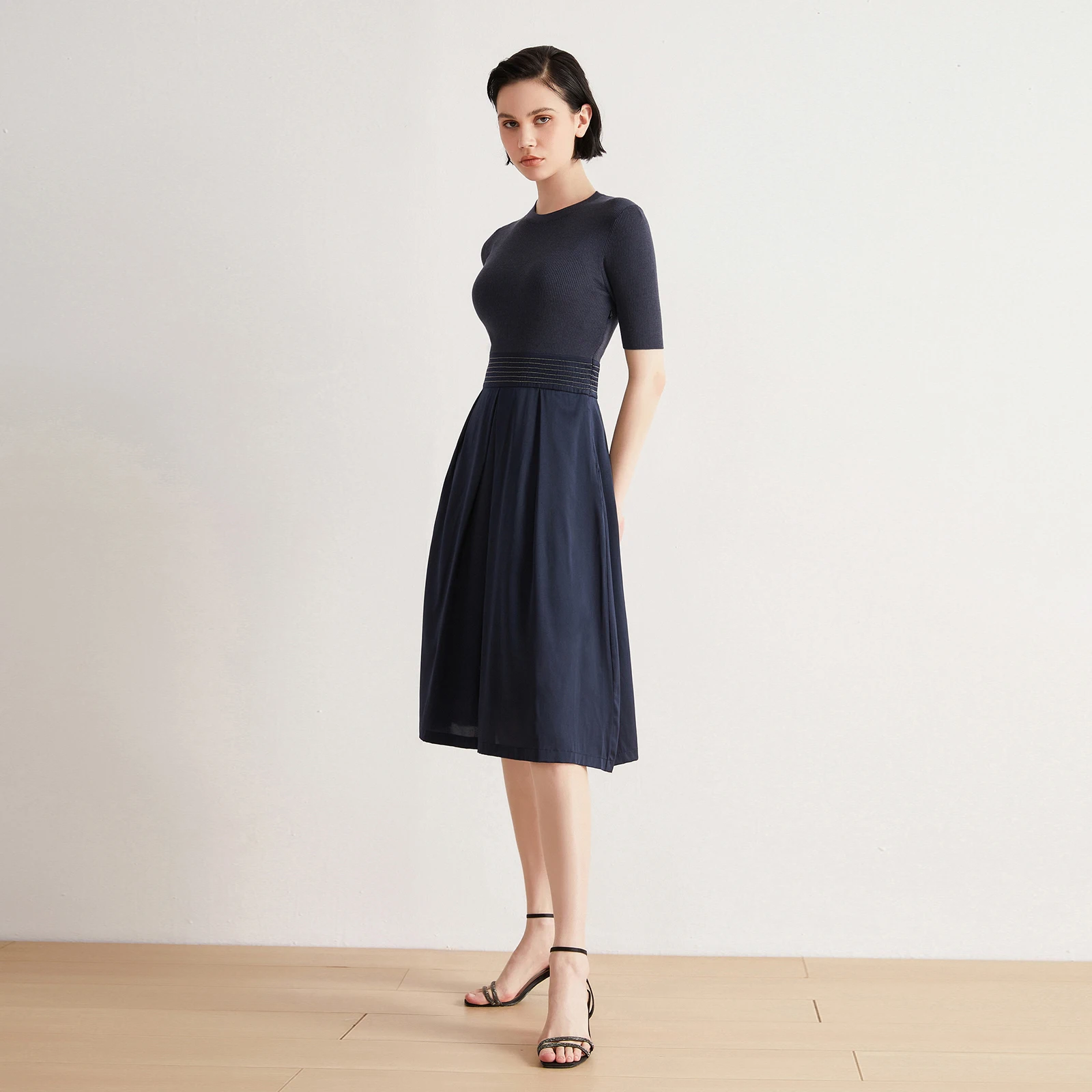 【予約商品】Mellow ease skirt set up/2color（5月中旬発送予定)