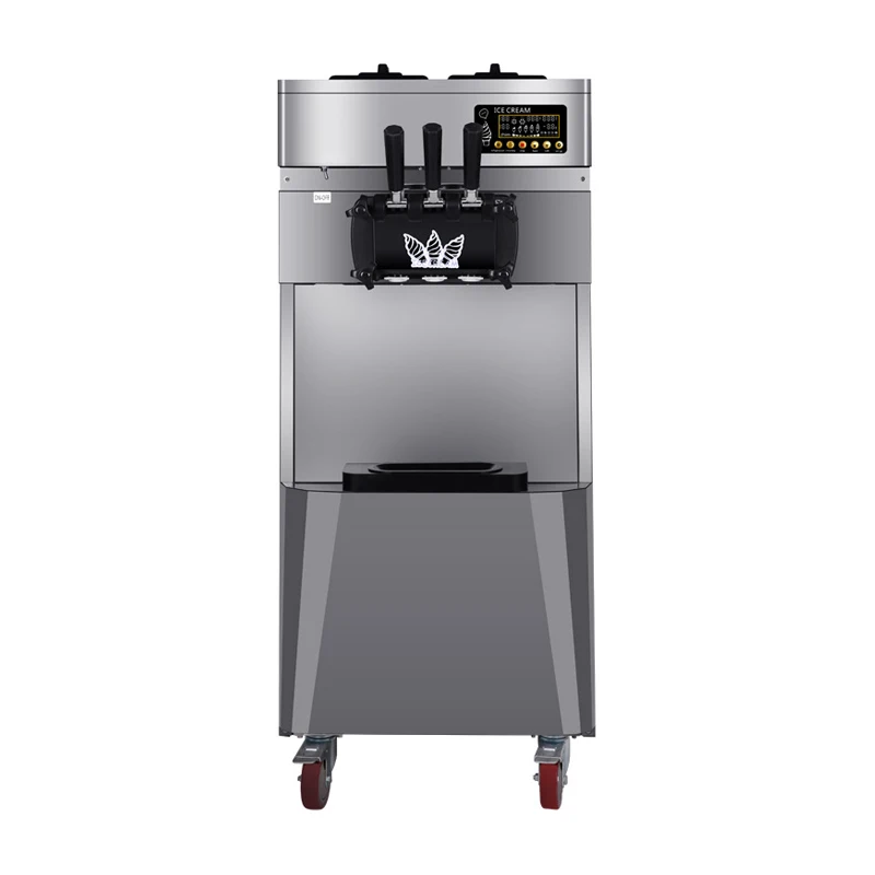 

Commercial Soft Ice Cream Machine 1850W 20 Liter Per Hour Business Summer Sundae Maker