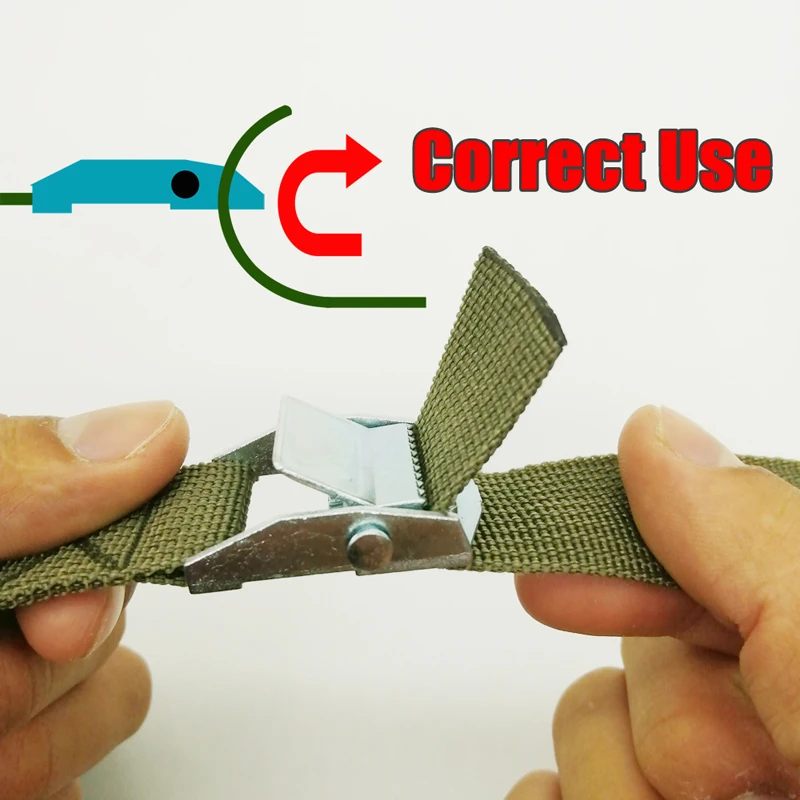 Cargo Straps With Buckle Tie-Down Belt 4M For Motorcycle Car Bicycle Metal Tow Rope Strong Ratchet Fixing Belt for Luggage Bag cargo straps cargo tie down strap lashing strap tie down straps luggage strap