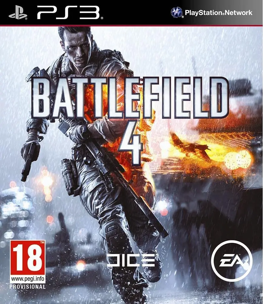 Battlefield 4 Ps3 -Playstation 3 Versione Del Disco Controllo Del Videogioco Console Della Stazione Di Gioco Gamepad Command Console Di Gioco Supe