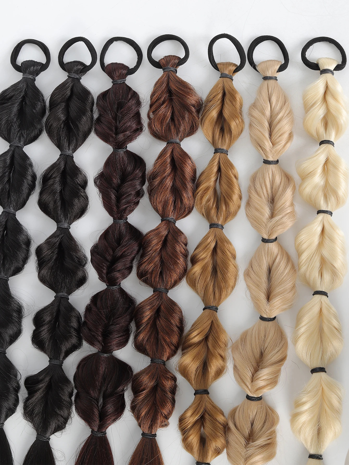 Synthetic Hair Ponytail Wig for Women Natural Dye Twist Braid