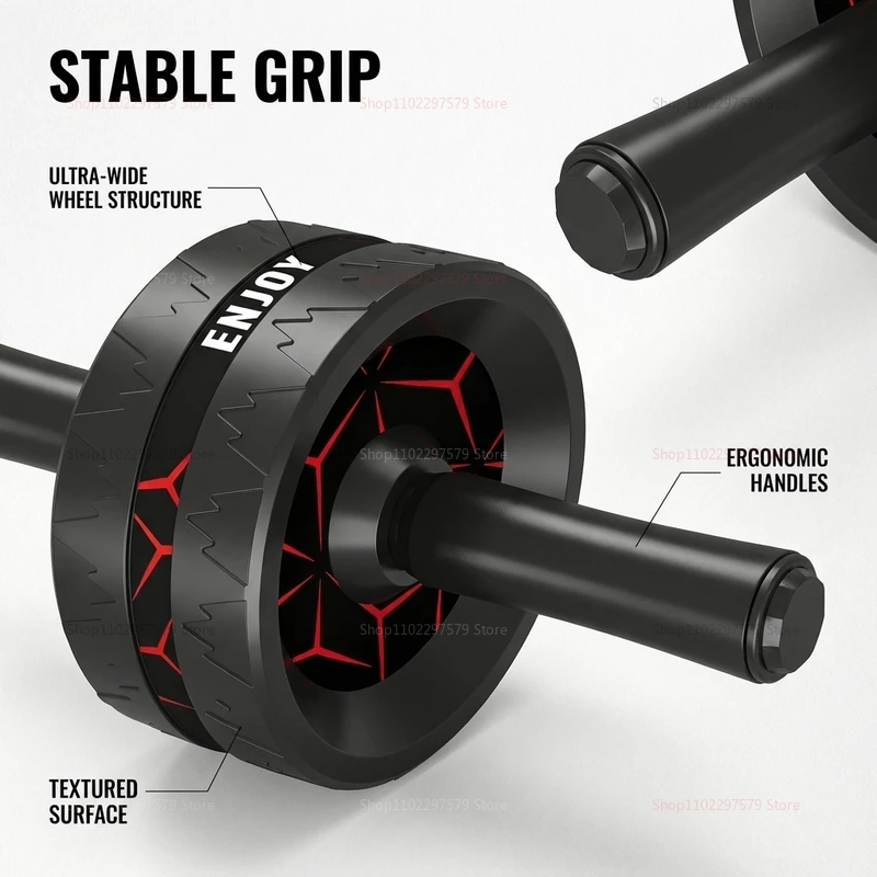 abdominal roller, abdominal exercise equipment for abdominal and core strength training, home fitness wheel for men and women Abdominal Roller, Abdominal Exercise Equipment for Abdominal and Core Strength Training, Home Fitness Wheel for Men and Women 2