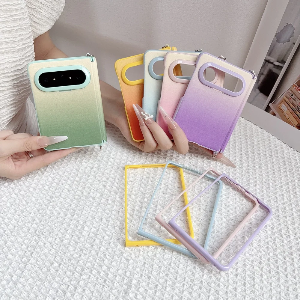 Gradient Phone Case For Huawei Pura X Max With Camera Protection_voghion.com