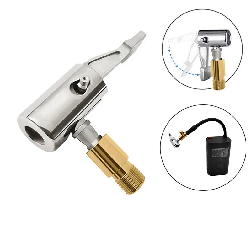 Mandrin de compresseur d'air d'opathie de voiture, gonfleur d'opathie, connecteur de barbe, pompe gonflable portative, réparation de tuyau