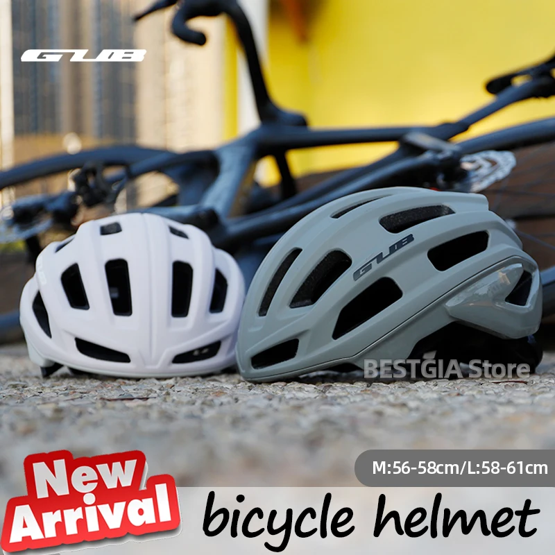 Gub Casco Da Bici Da Corsa Su Strada Casco Mtb Da Uomo Ultraleggero Per Aerodinamica Casco Urbano Femminile Protezione Pc + Eps Casco Ciclismo