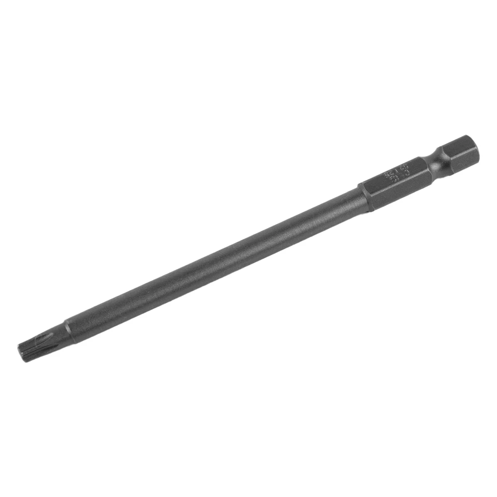Sechskantschaft, Magnetkopf-Torx-Schraubendreher, Bit aus legiertem Stahl, 100 mm, T7/8/9/10/15/20/25/27/30/40, manipulationssicherer Stern für Sicherheit – Detail 12
