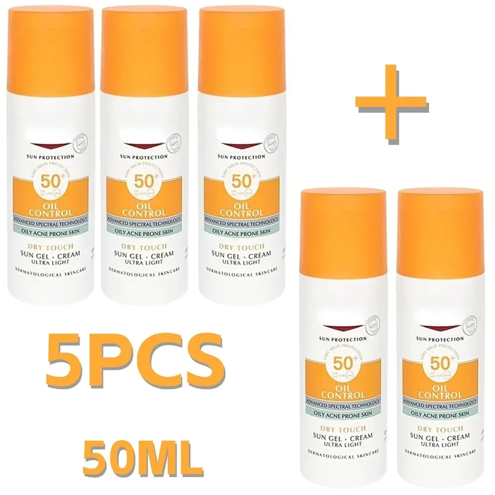 

SPF 50+ Facial Sunscreen Refreshing Oil Control Sunscreen Effectively Isolates Ultraviolet Rays Sun Gel Face Body Sunscreen50ml