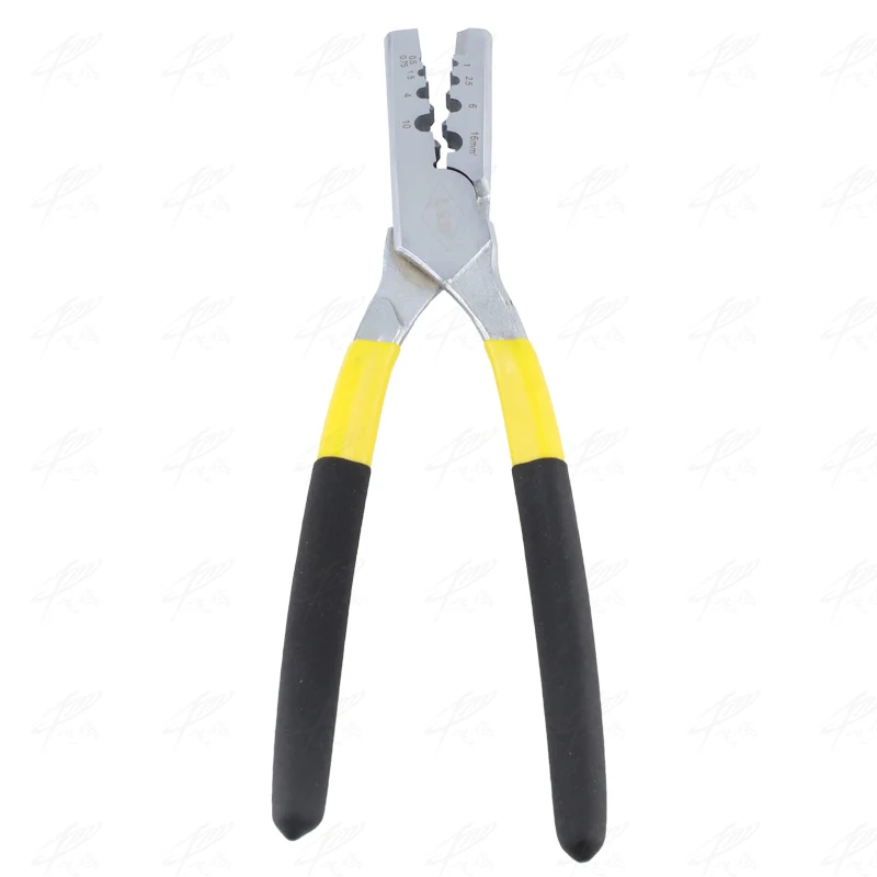 절연 및 비절연 페룰 단자용 PZ0.5-16 와이어 압착 플라이어, 압착 용량 0.5-16 mm2 AWG 20-5 도구