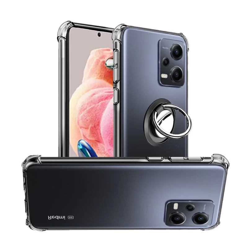 Redmi Note 12 Pro Antiurto Cover Per Xiaomi Redmi Note 12 Pro 5G Anello Custodia Ad Anello Per Redmi Note 12 Pro Plus 5G Custodia Redmi Note 12 Pro Pl