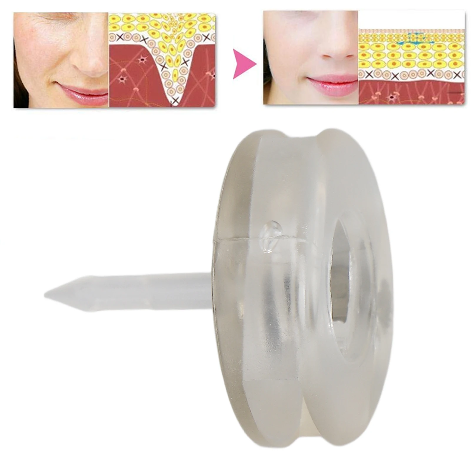 0.5ml Needleless Meidcal Ampoule Derma Filler Microneedling Cartridge