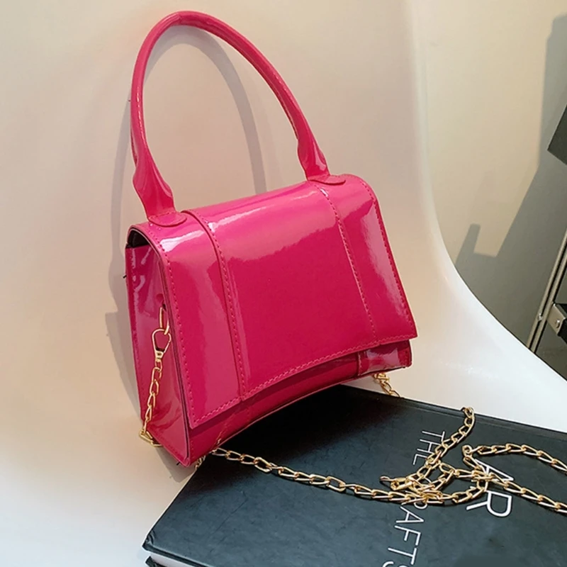 Luxury-Cosmetic Bags for Women PU Handbags Shoulder Bag Female Bag Ins