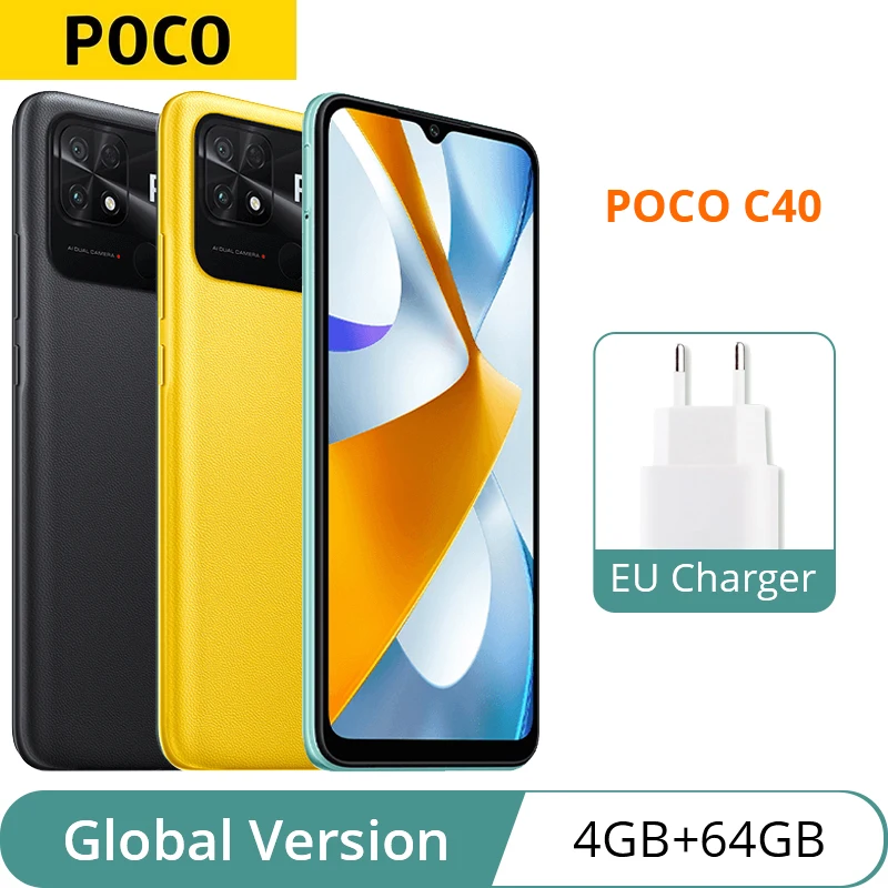 POCO-C40-Global-Version-Mobile-Phone-3GB-32GB-4GB-64GB-6-71-DotDrop ...