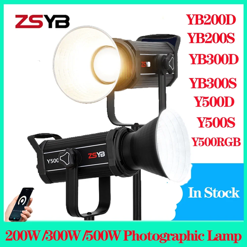 

ZSYB Y500RGB Y500 RGB LED Photography Light 3200K-5600K Professional Video light Photo Studio Lamp For Live Video Shooting