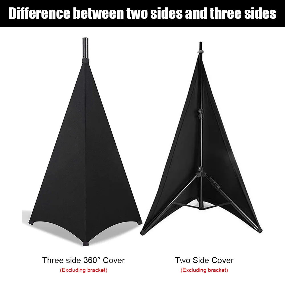 Universal Speaker Stand Scrim Height Flexible Stretchable Dj Light
