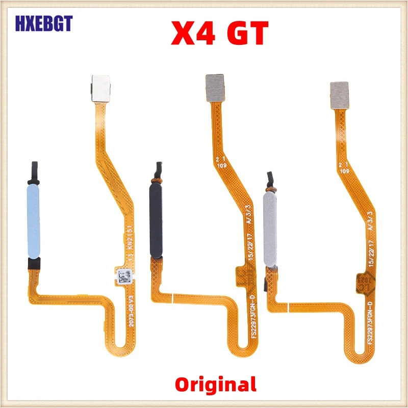 

Original Fingerprint Recognition Sensor Flex Cable For Poco X4 GT Power Button Key Fingerprint Flex Cable Replacement Parts