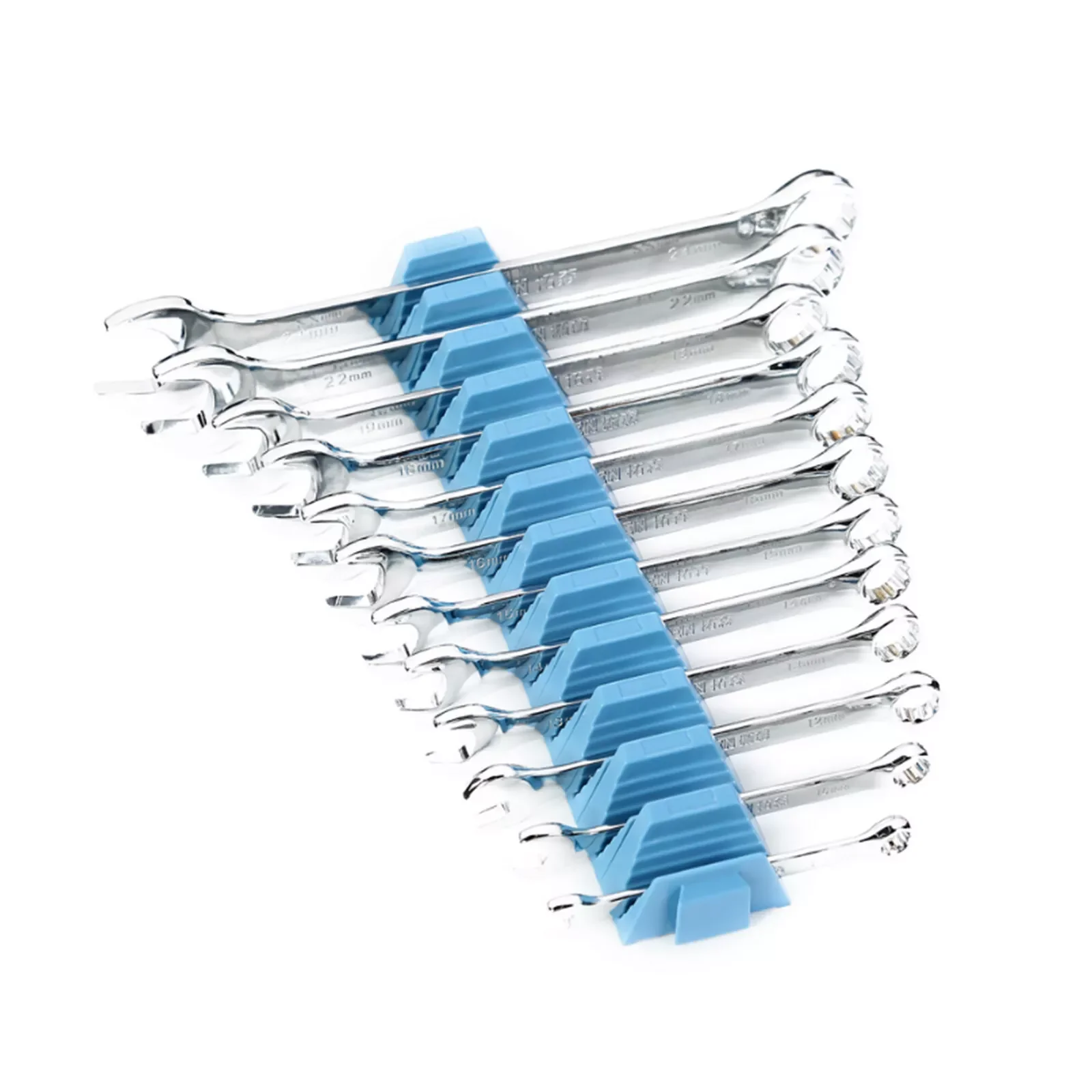 24PCS Wrench Holder Wrench Organizer Capacity Multifunctional Compact ABS Magnetic Modular Rack Holder