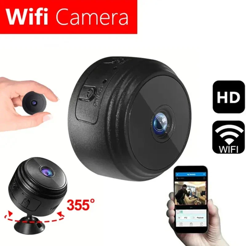 A9 미니 카메라 HD 지능형 홈 보안 IP WiFi 카메라 모니터 모바일 원격 카메라 모바일 원격 애플리케이션