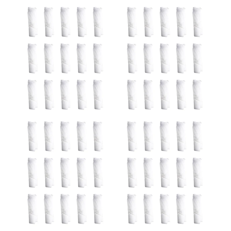 

80 Pack Strainer Bag, 5 Gallon Paint Strainer With Elastic Top Opening White Fine Mesh Filters Bag For Paint Gardening